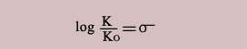 Hammett equation