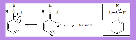 hyperconjugationtoluene